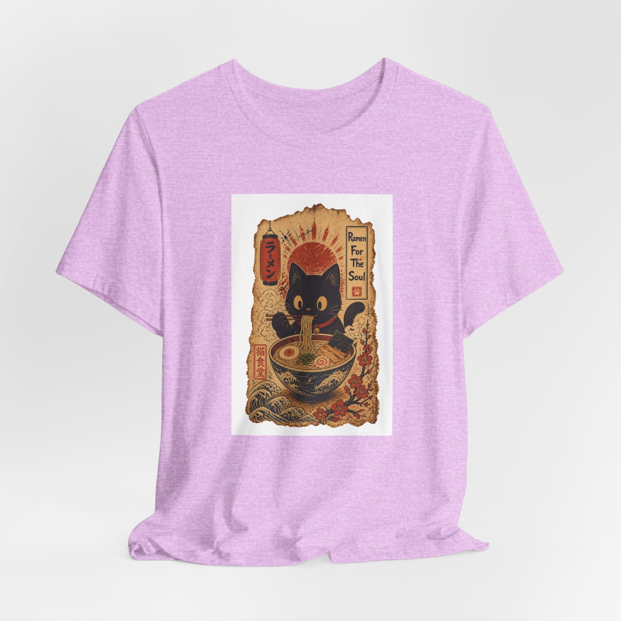 Ramen Cat - Streetwear T-Shirt