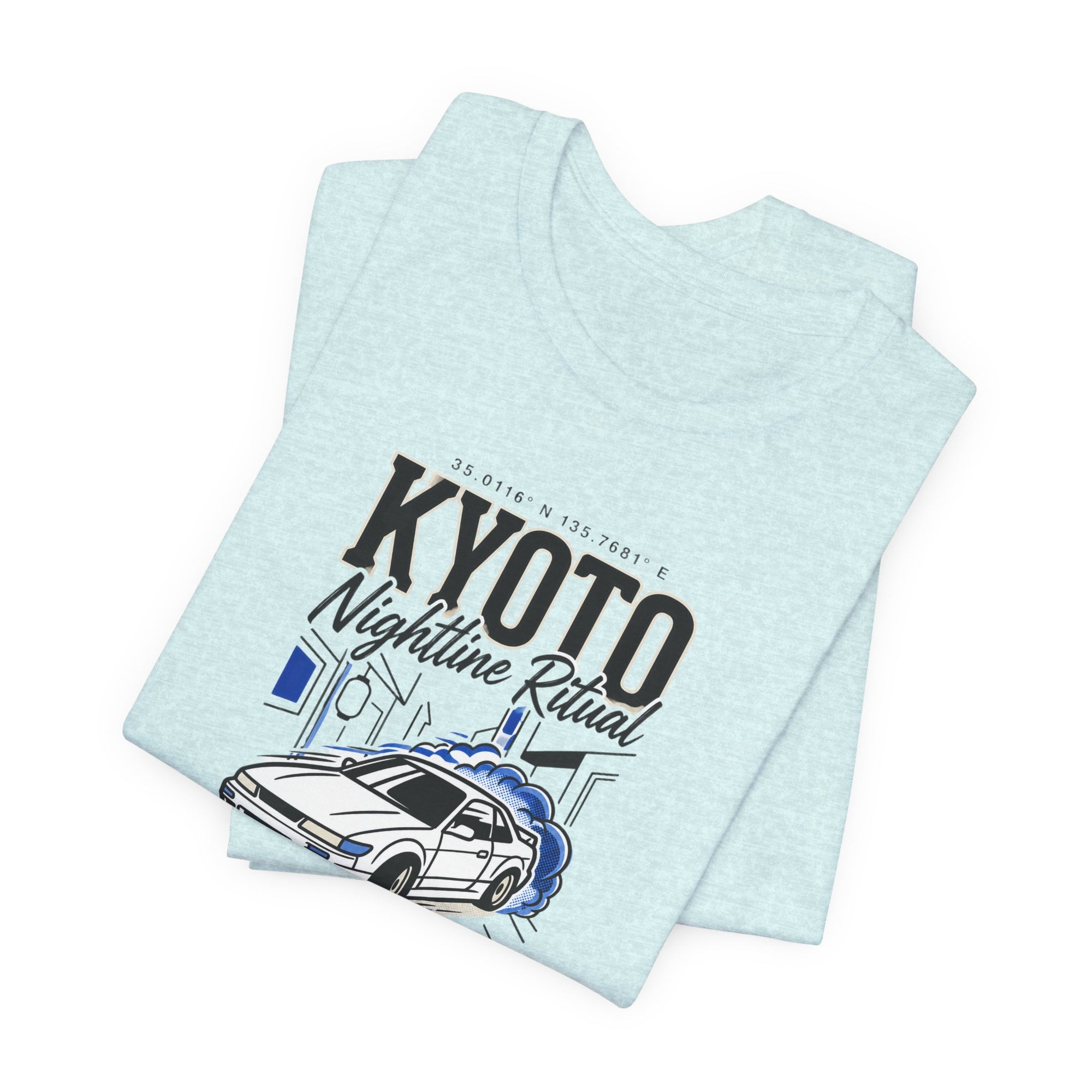 Kyoto Nighttime Ritual Drift Car T-Shirt
