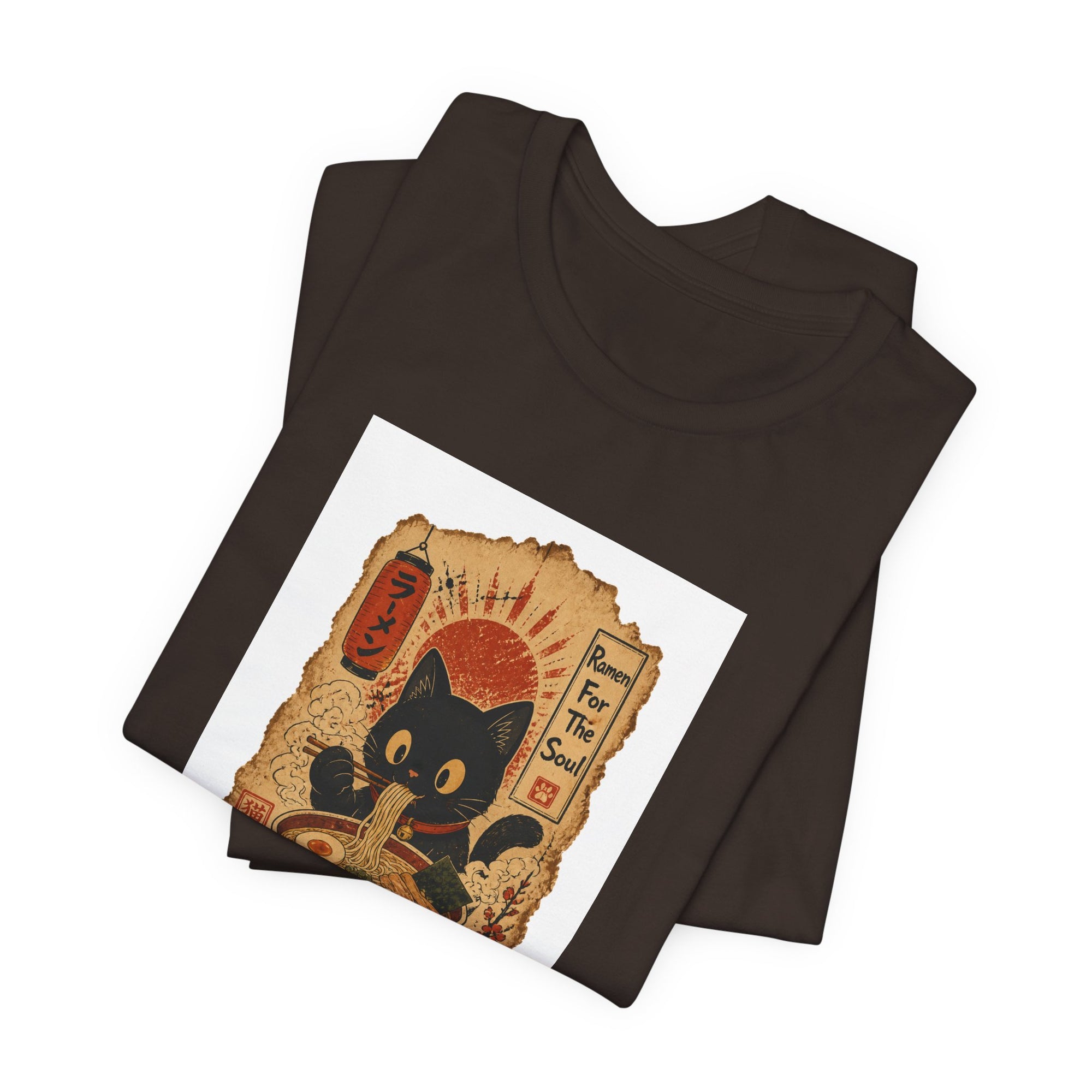 Ramen Cat - Streetwear T-Shirt