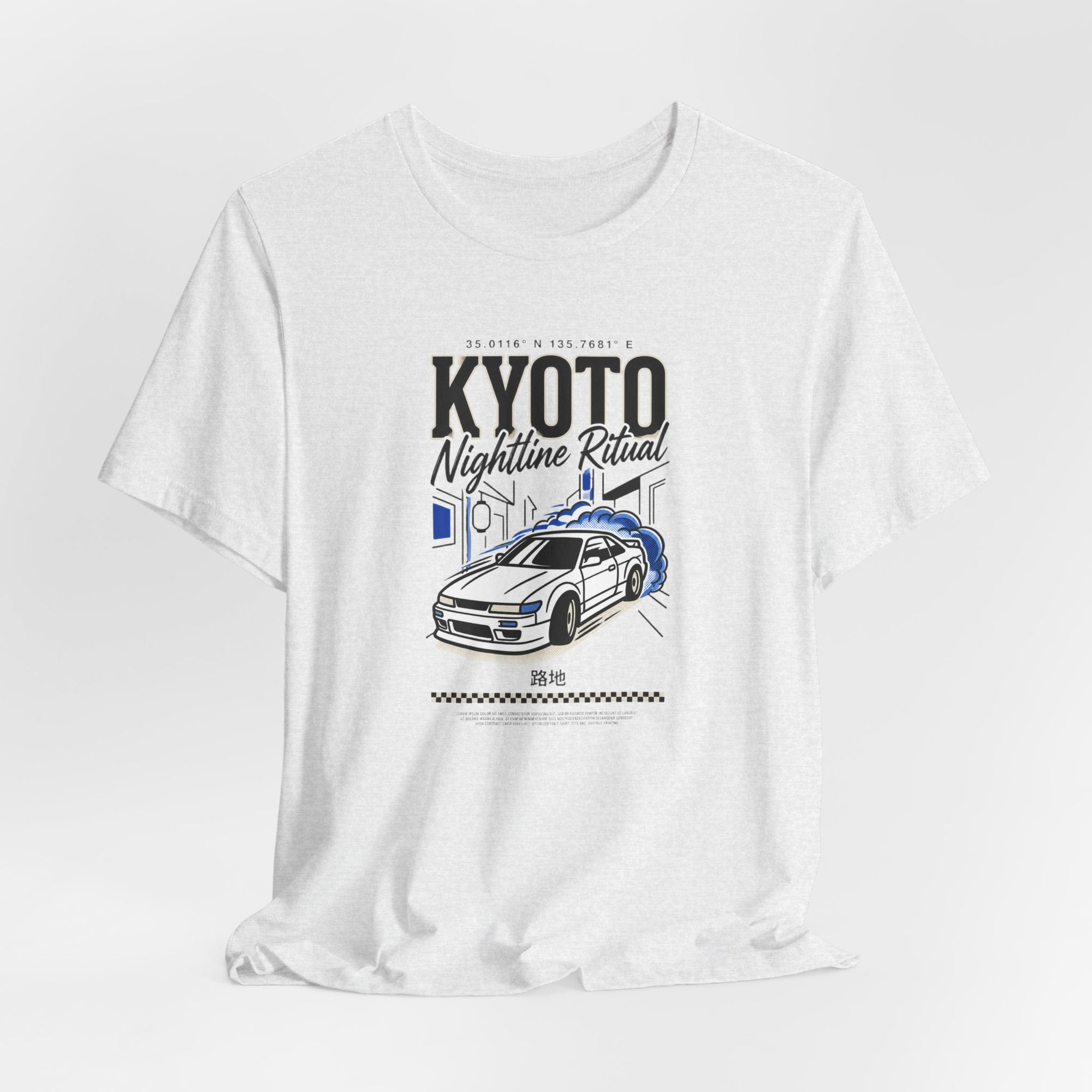 Kyoto Nighttime Ritual Drift Car T-Shirt