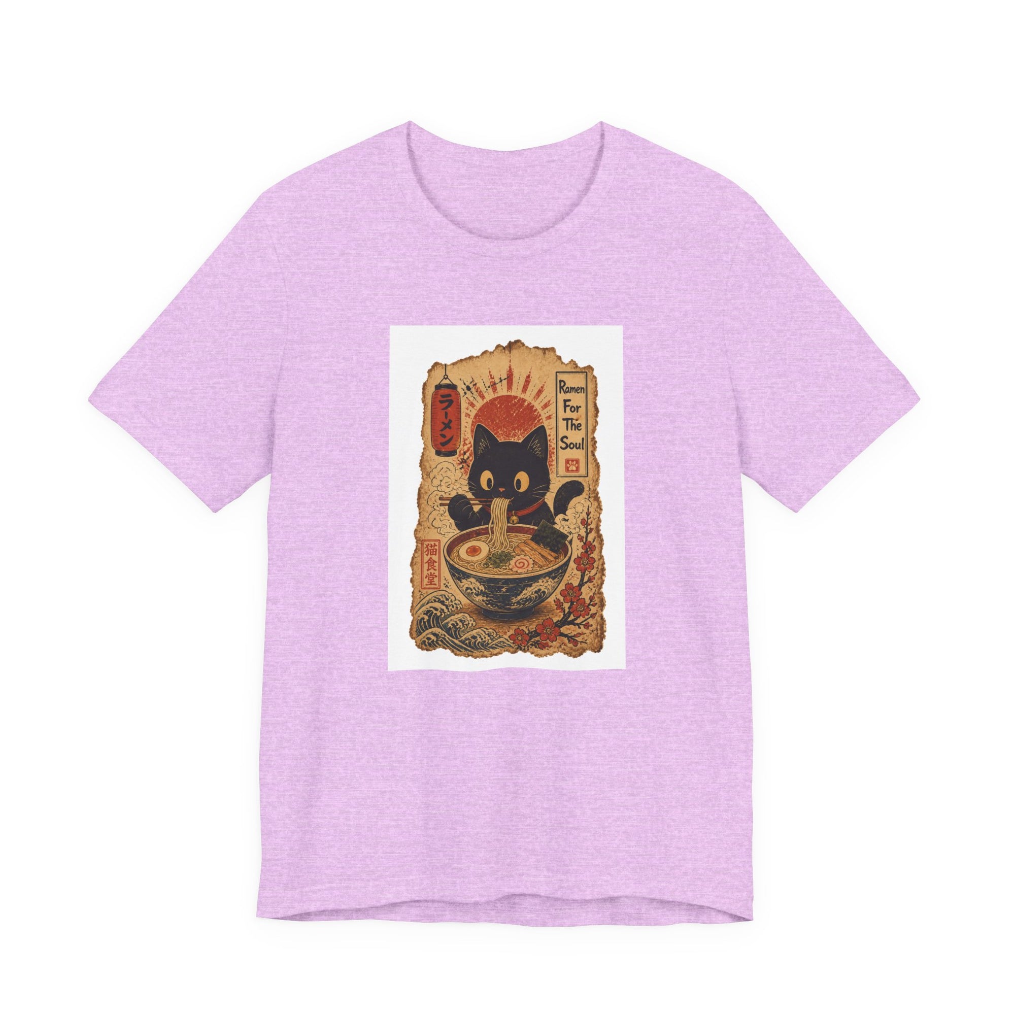 Ramen Cat - Streetwear T-Shirt