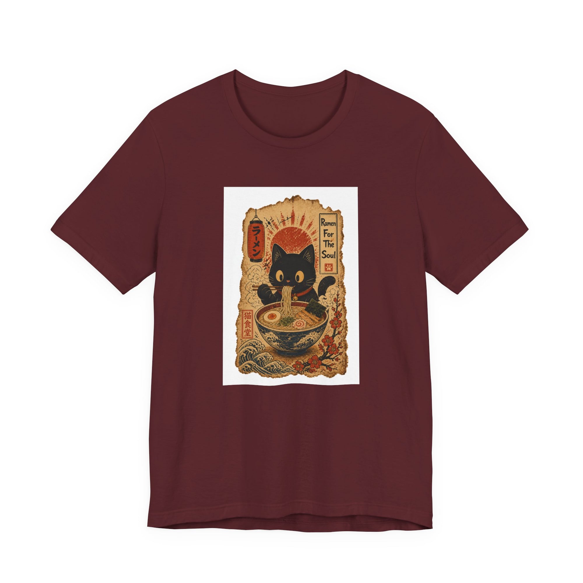 Ramen Cat - Streetwear T-Shirt