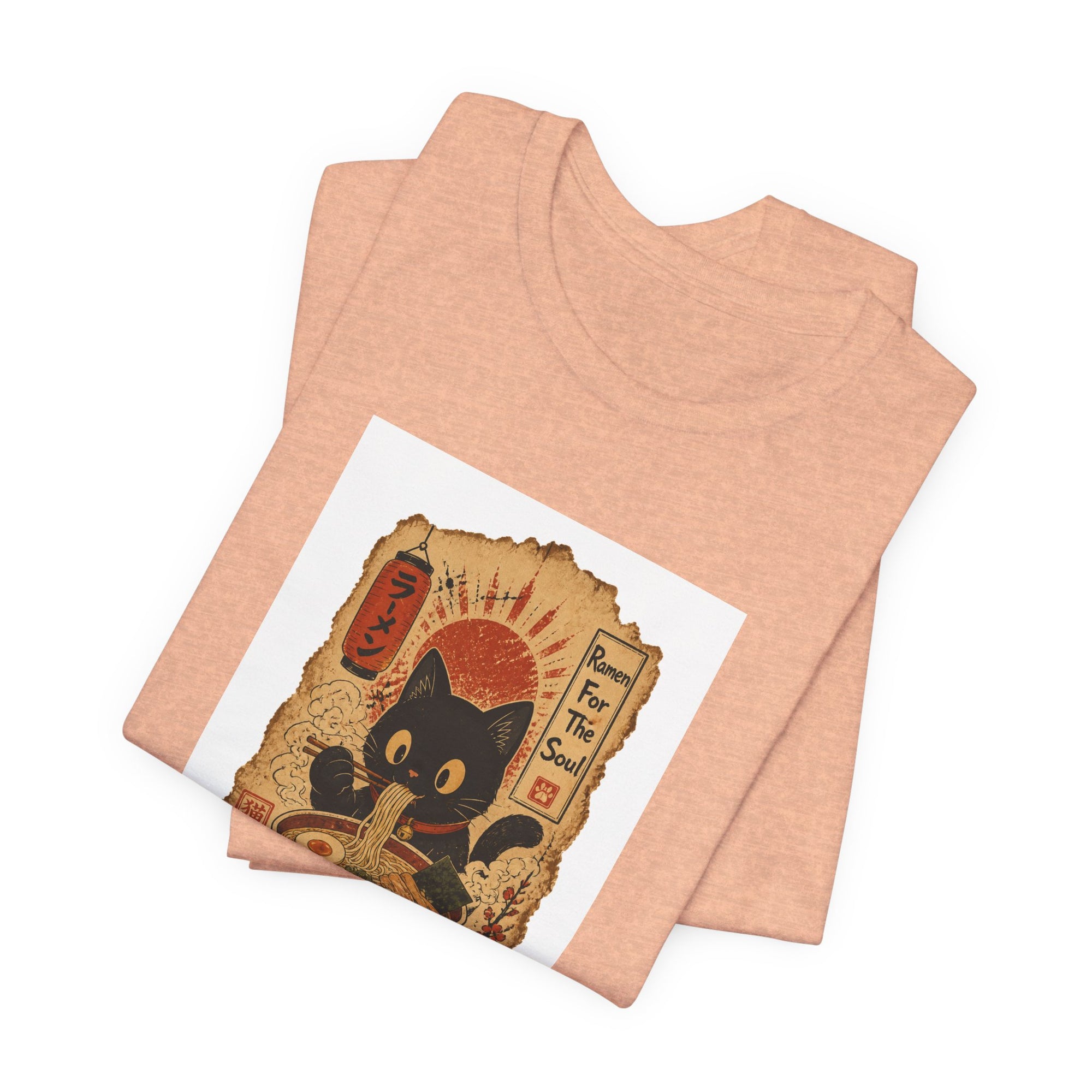 Ramen Cat - Streetwear T-Shirt