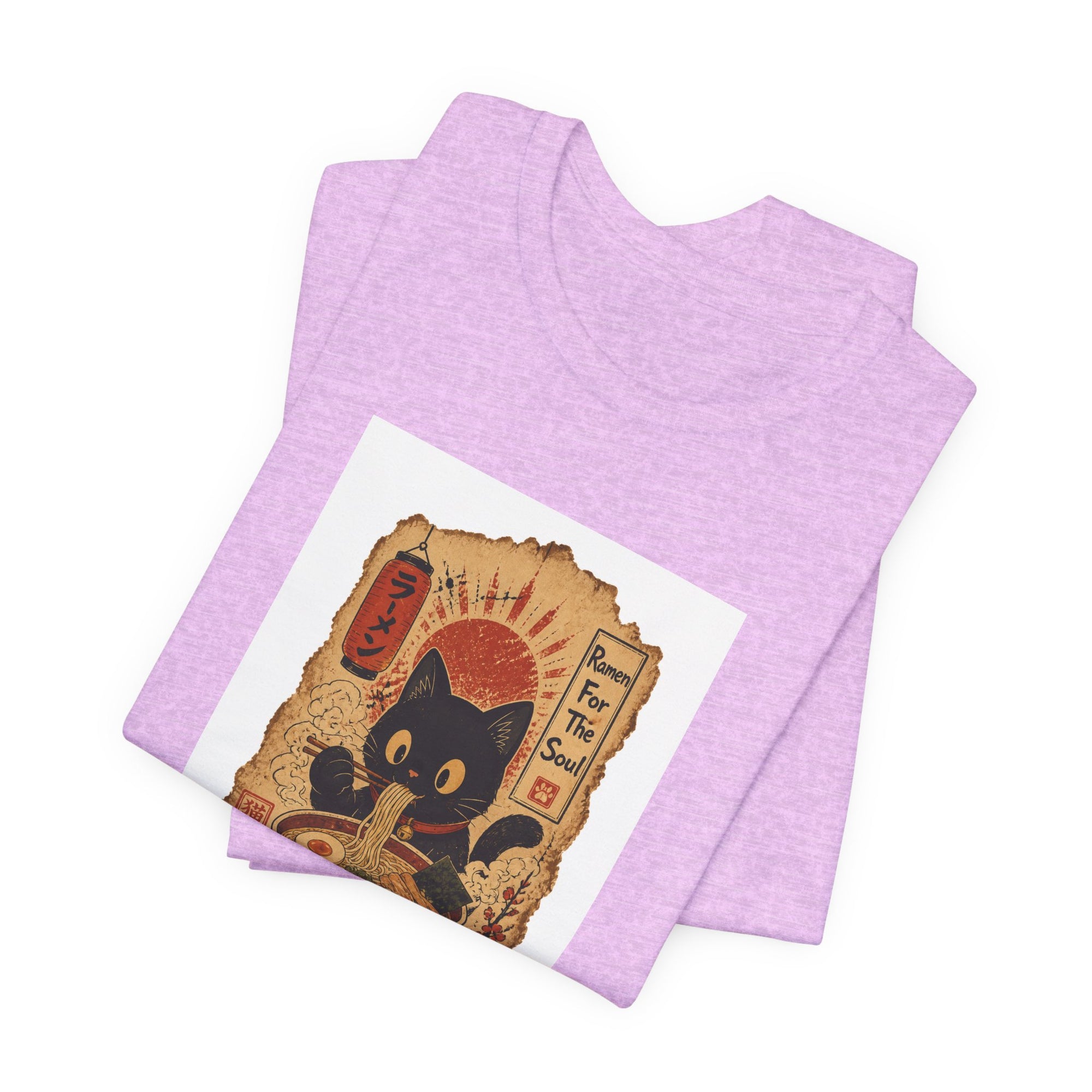 Ramen Cat - Streetwear T-Shirt