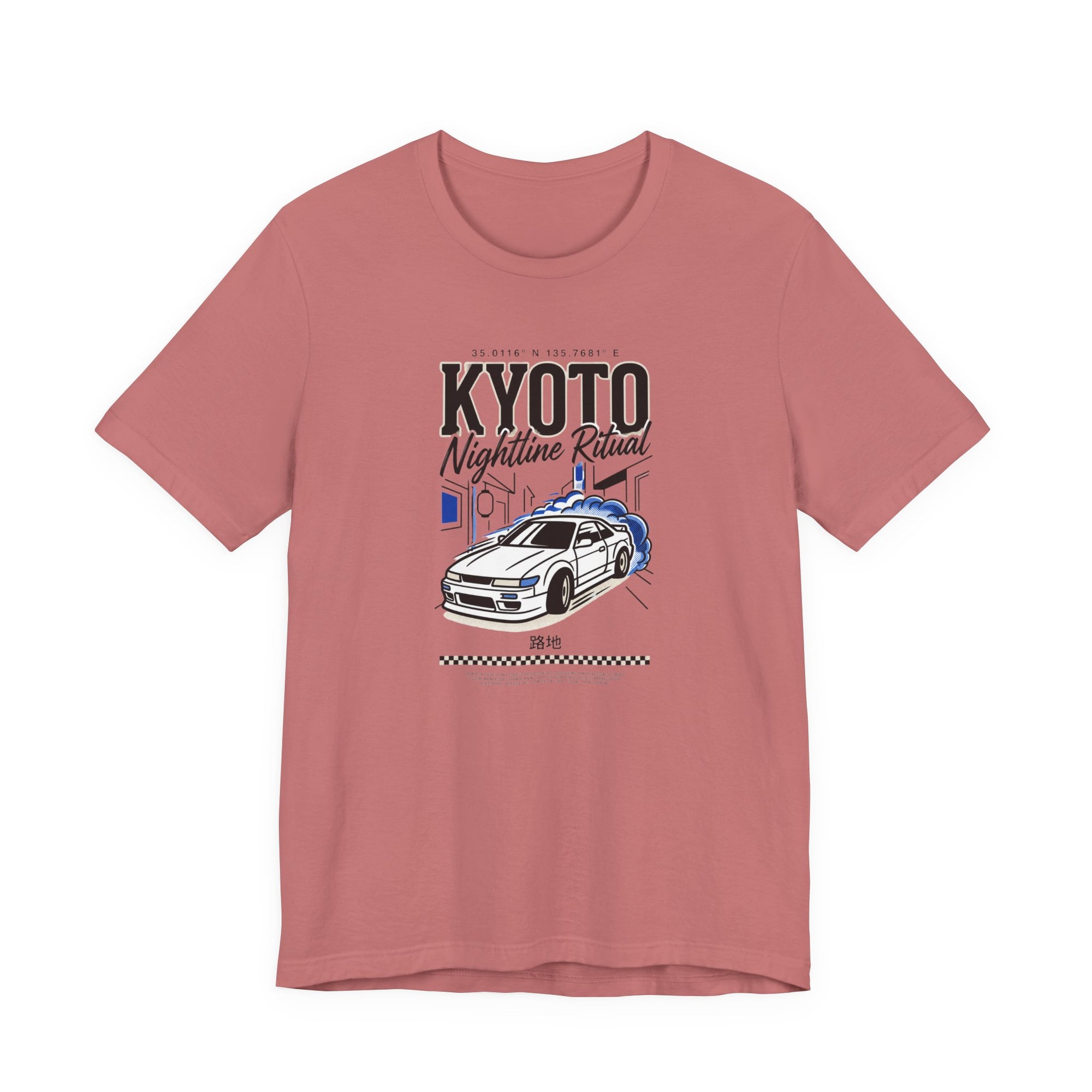 Kyoto Nighttime Ritual Drift Car T-Shirt