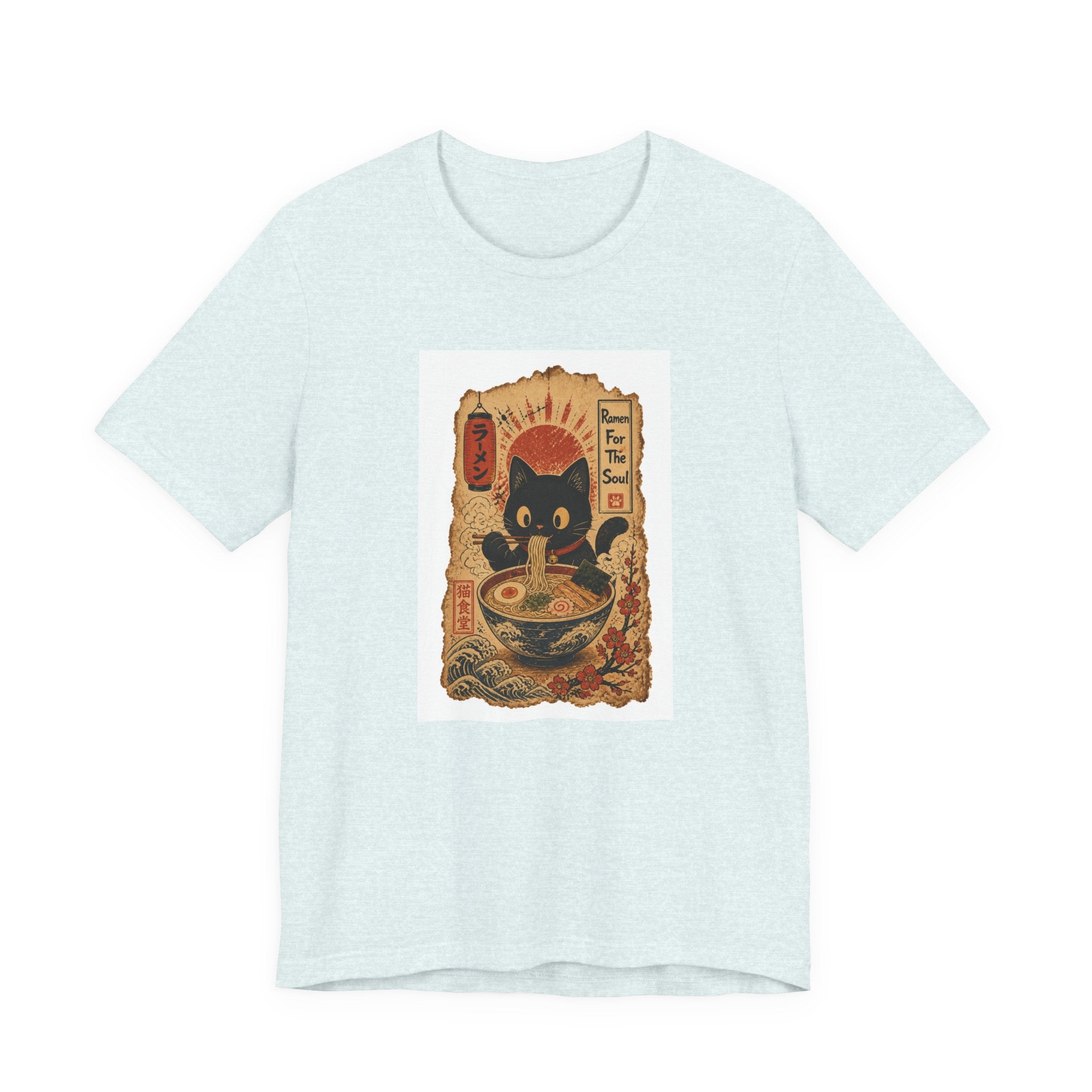 Ramen Cat Streetwear T-Shirt