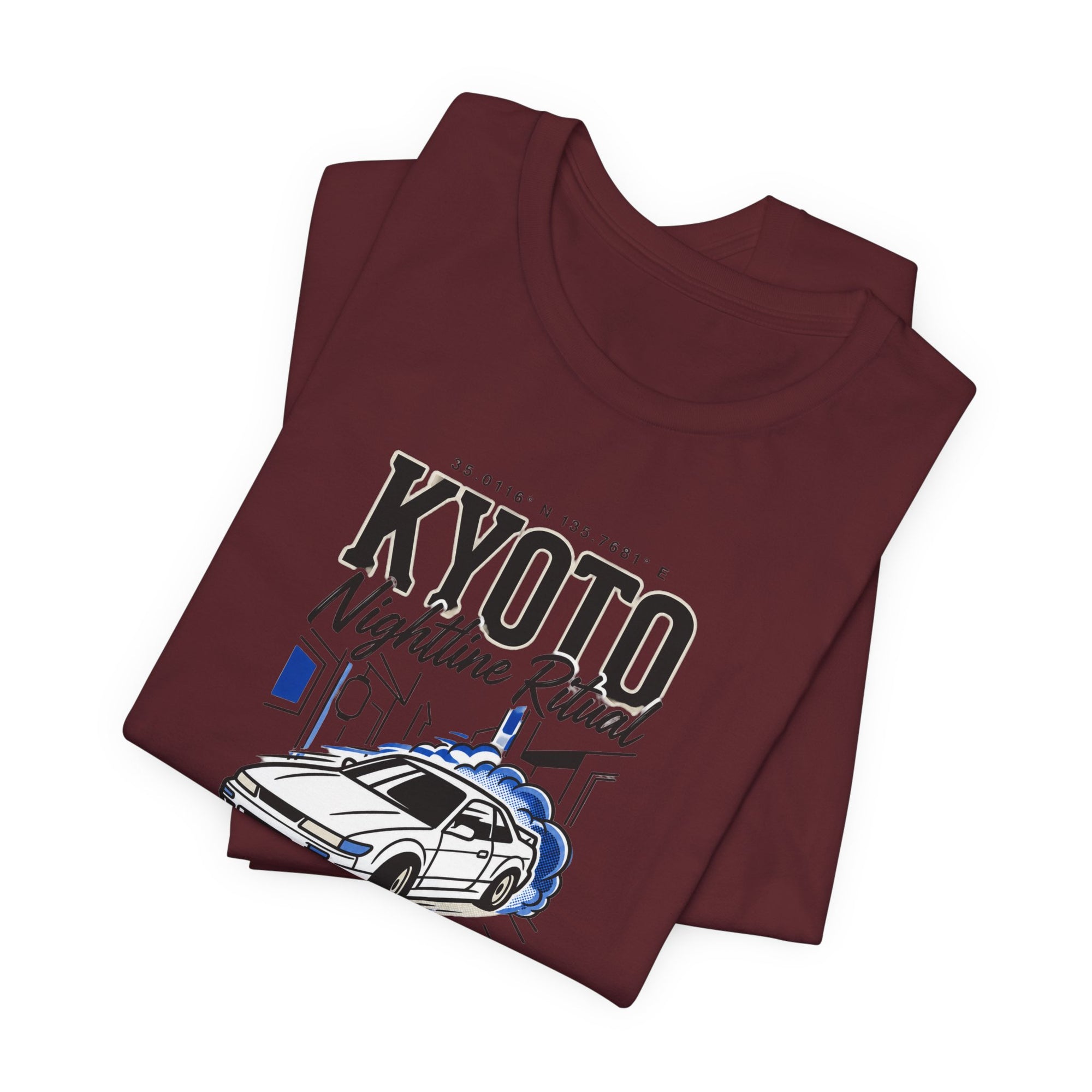 Kyoto Nighttime Ritual Drift Car T-Shirt