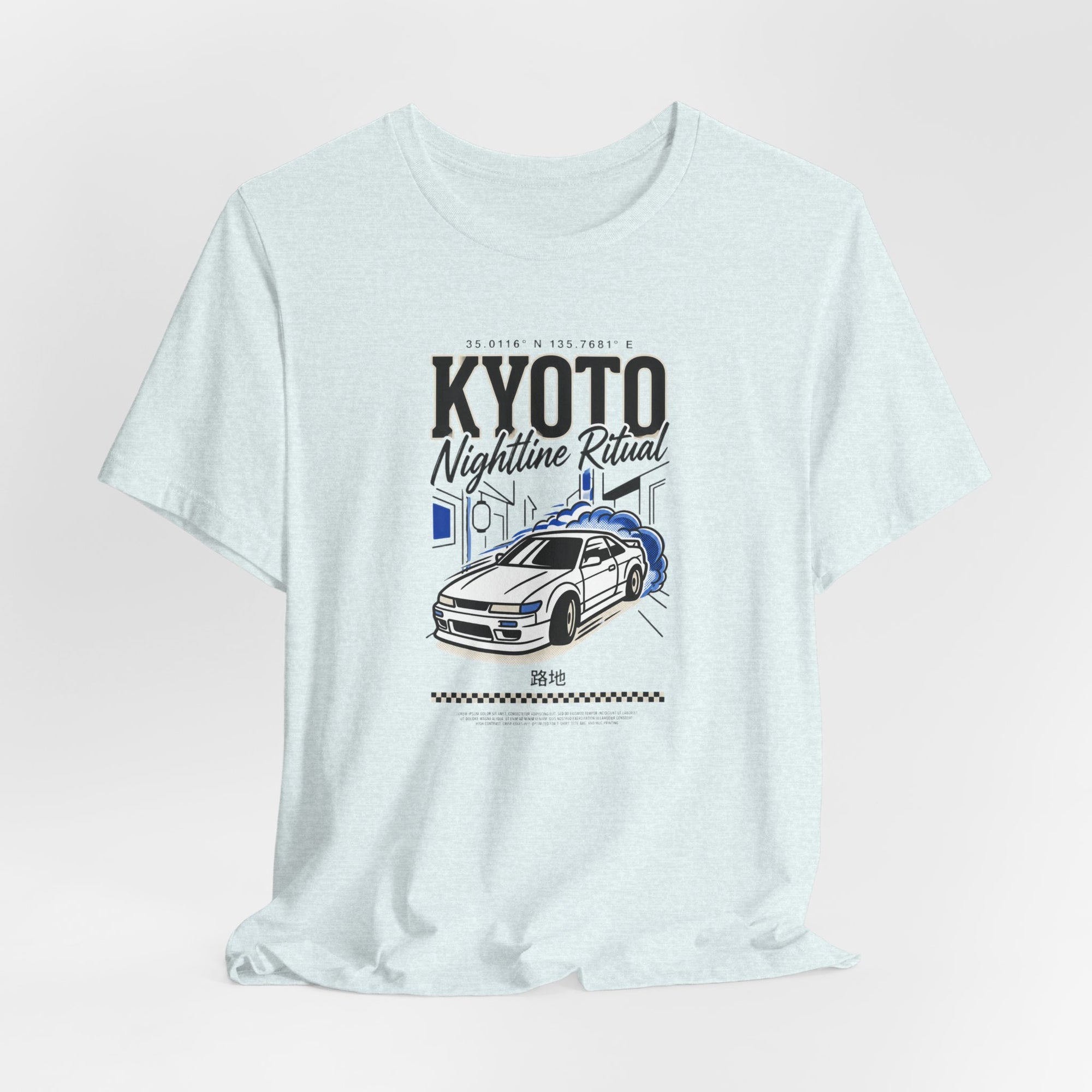 Kyoto Nighttime Ritual Drift Car T-Shirt