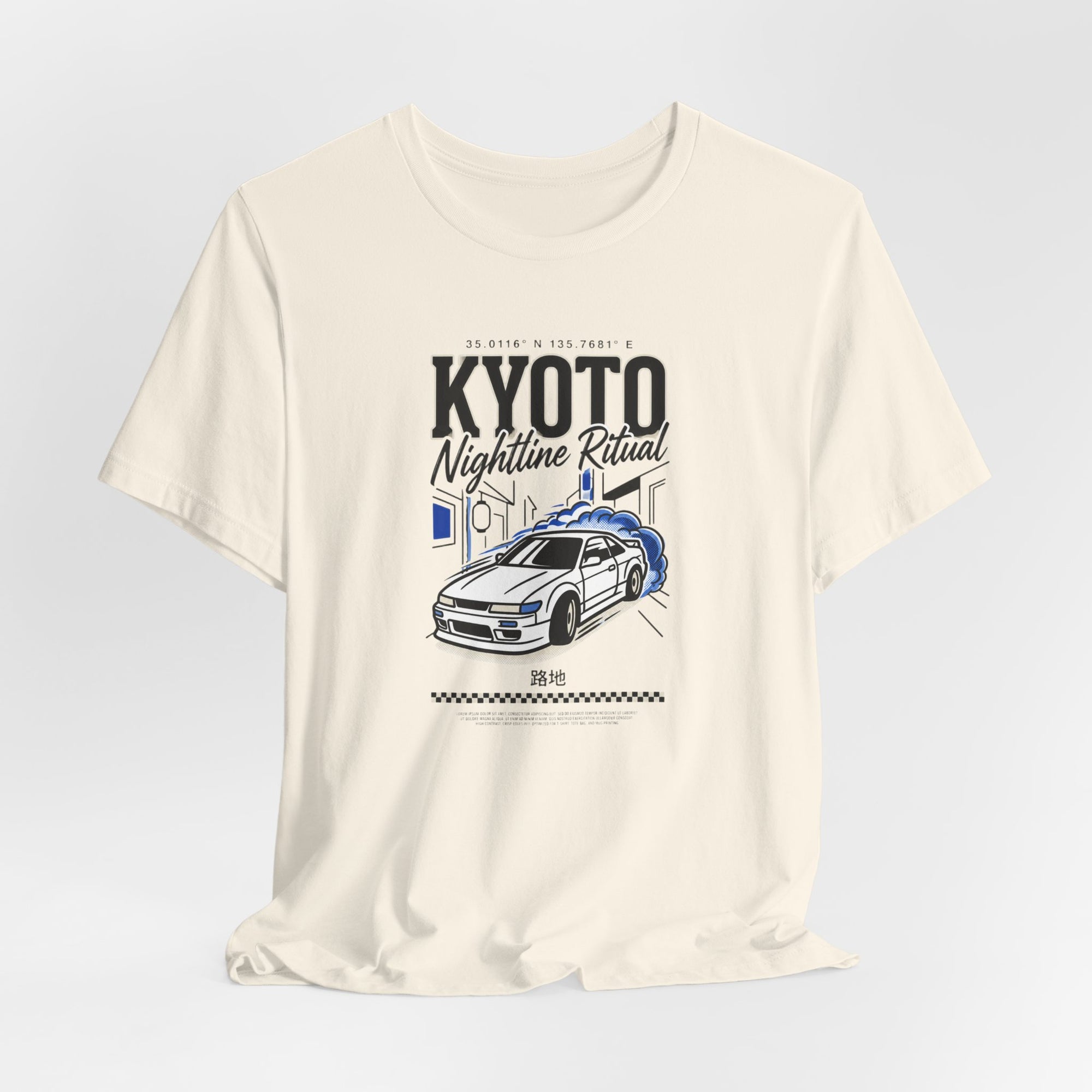 Kyoto Nighttime Ritual Drift Car T-Shirt