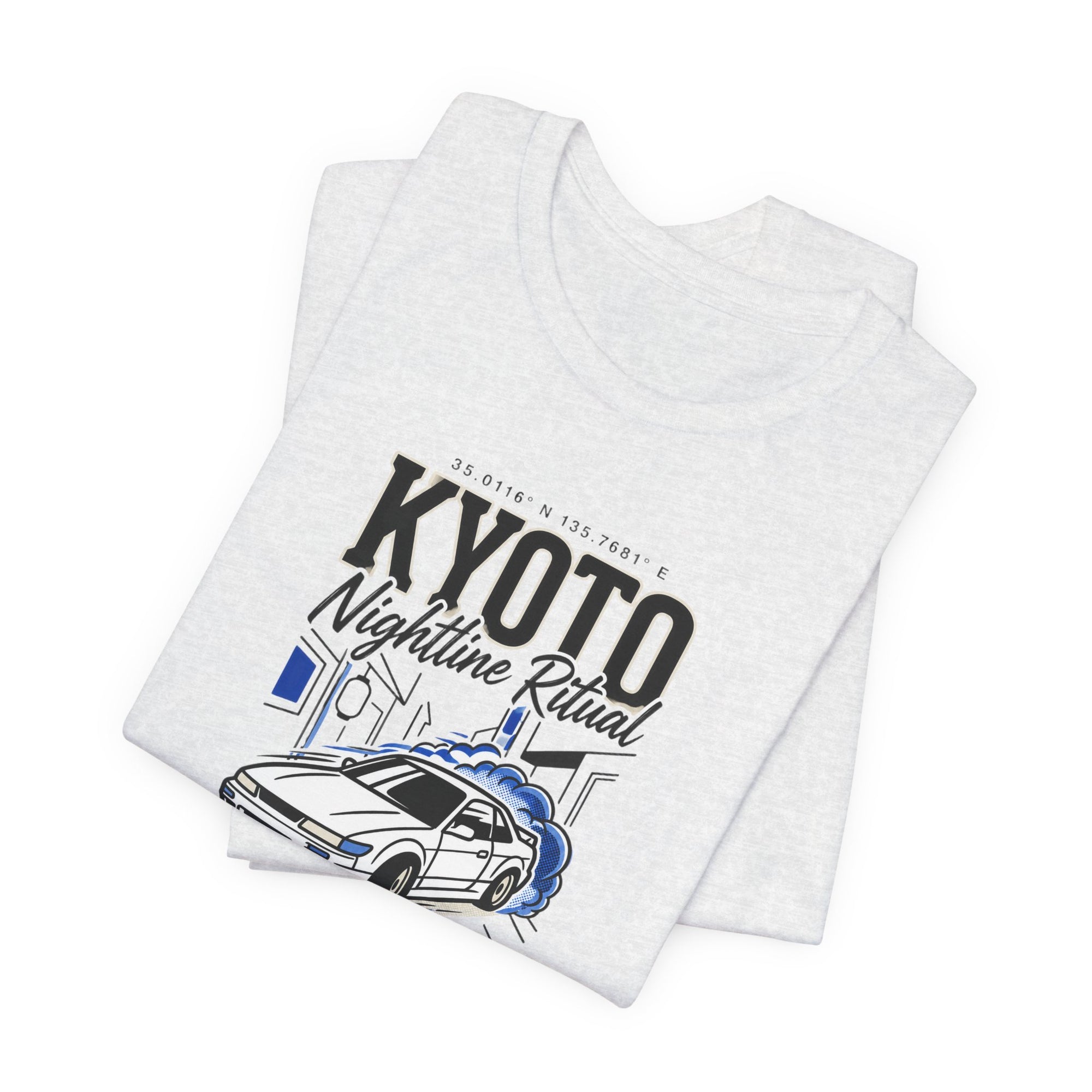 Kyoto Nighttime Ritual Drift Car T-Shirt