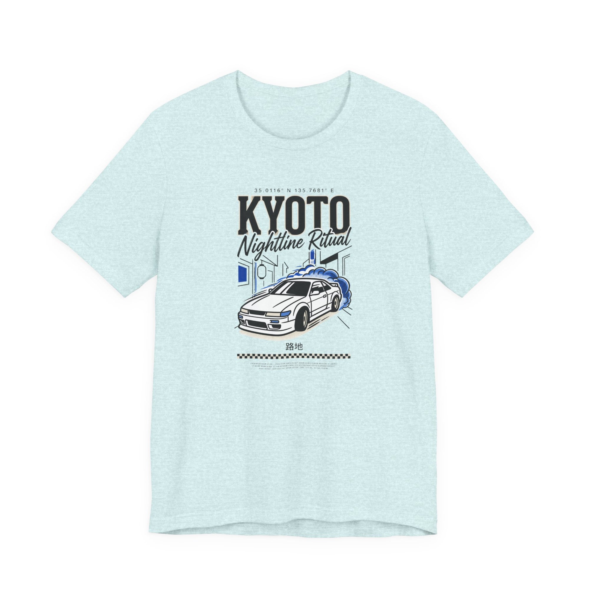 Kyoto Nighttime Ritual Drift Car T-Shirt