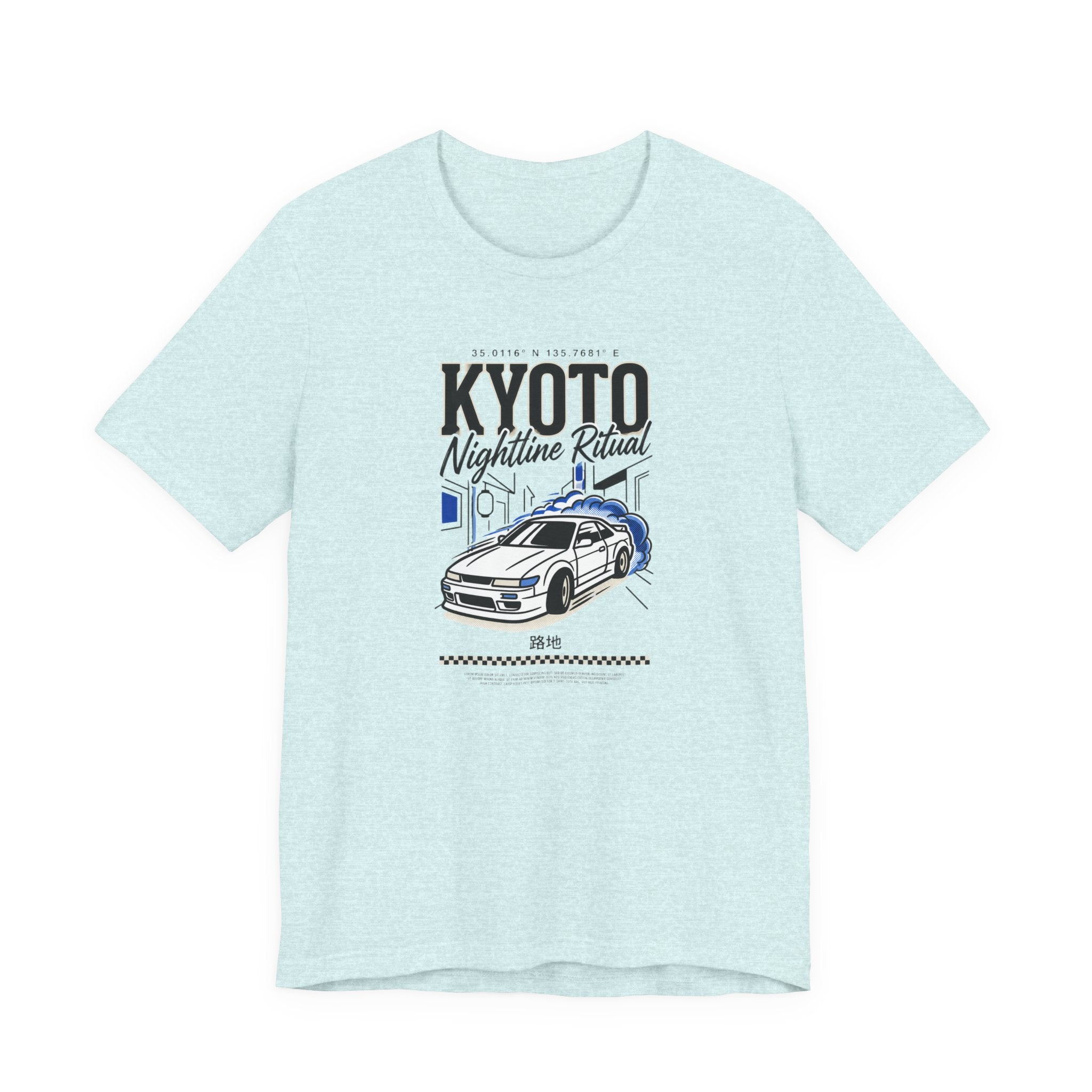 Kyoto Nighttime Ritual Drift Car T-Shirt