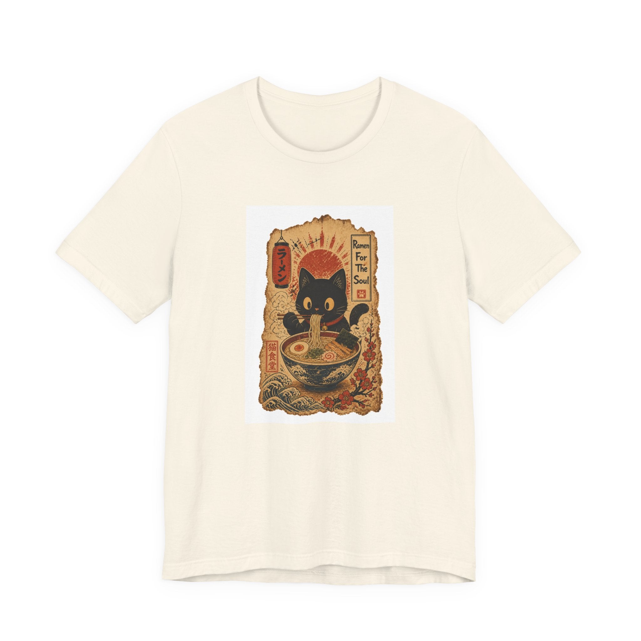 Ramen Cat Streetwear T-Shirt