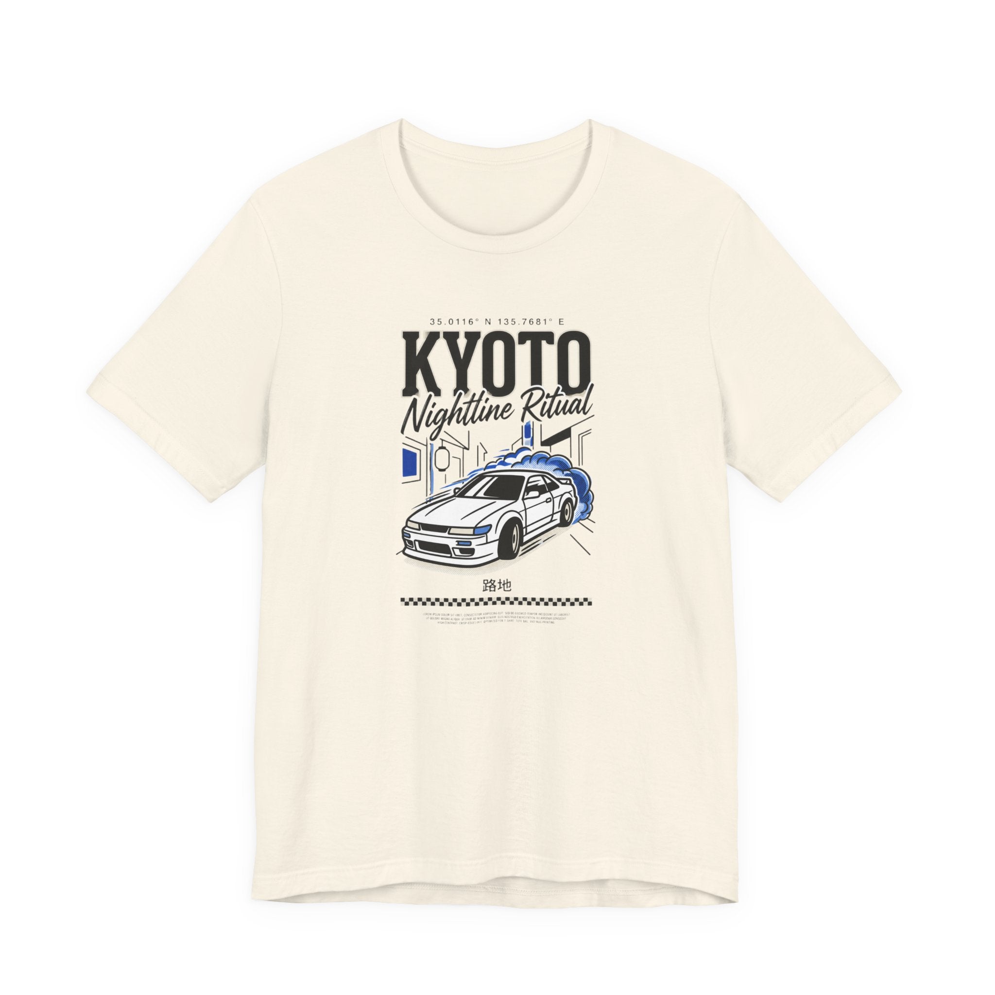 Kyoto Nighttime Ritual Drift Car T-Shirt