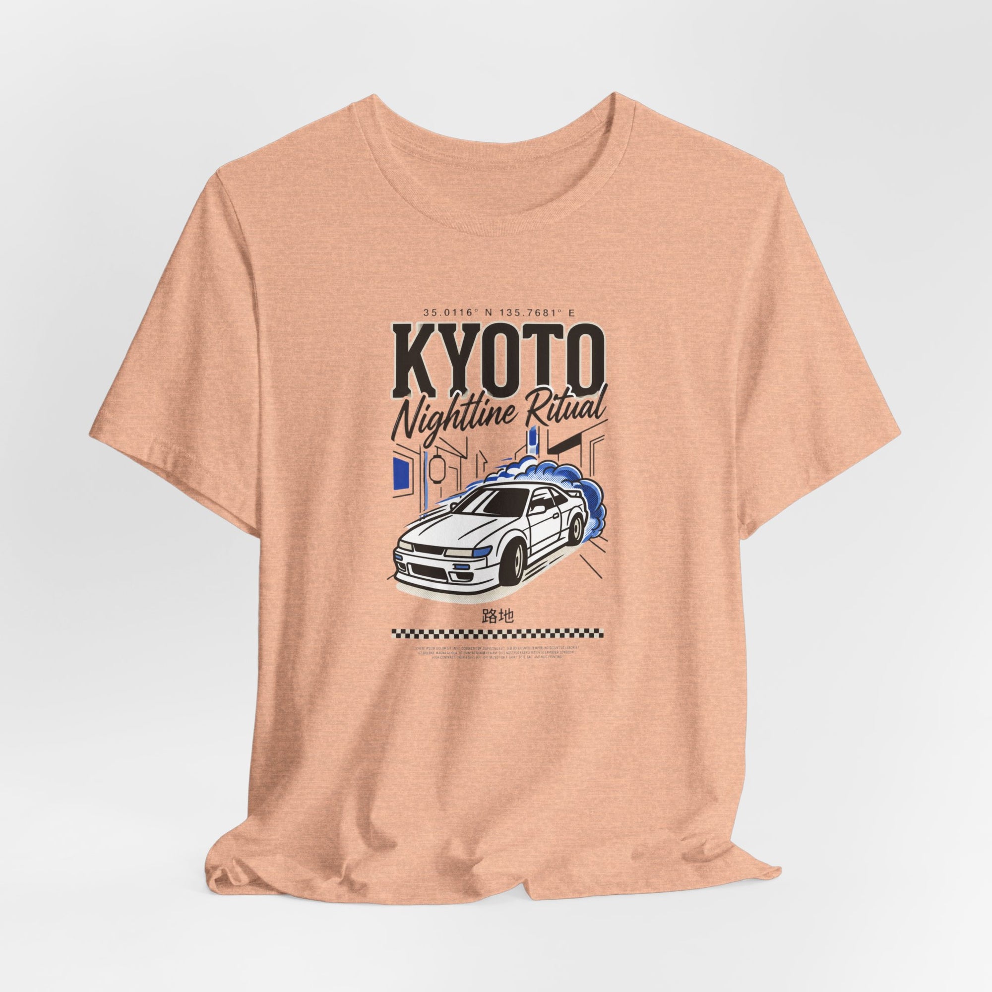 Kyoto Nighttime Ritual Drift Car T-Shirt
