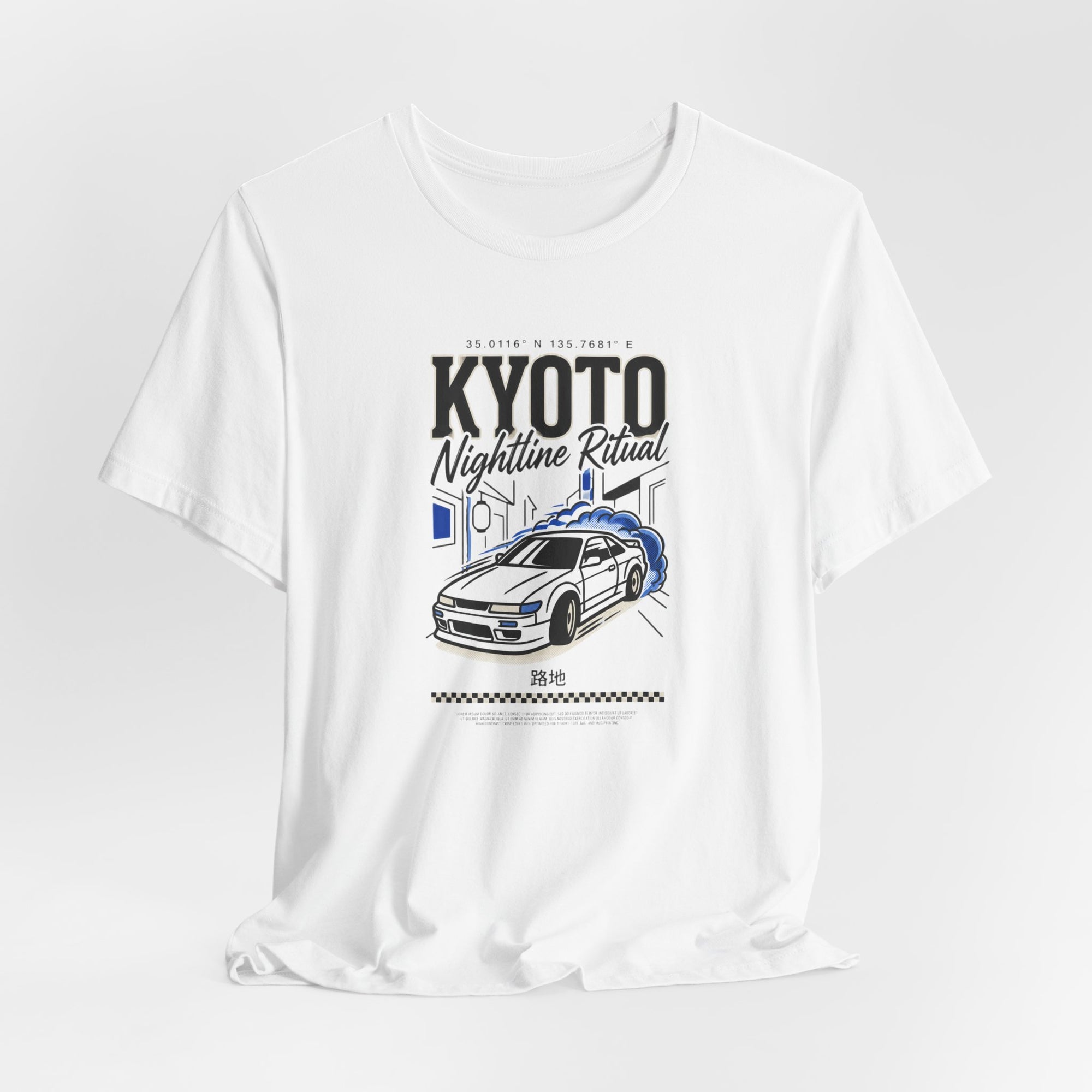 Kyoto Nighttime Ritual Drift Car T-Shirt