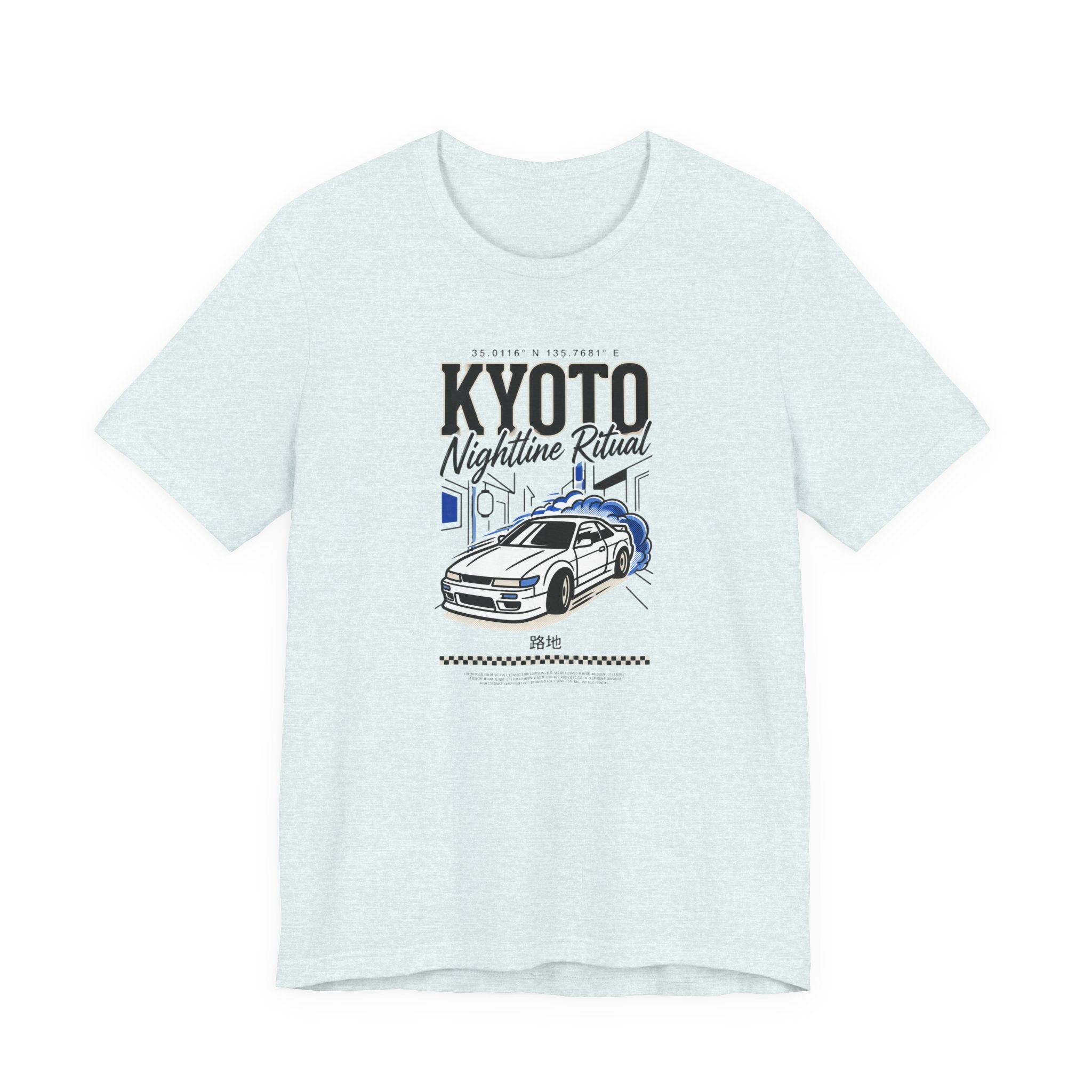 Kyoto Nighttime Ritual Drift Car T-Shirt