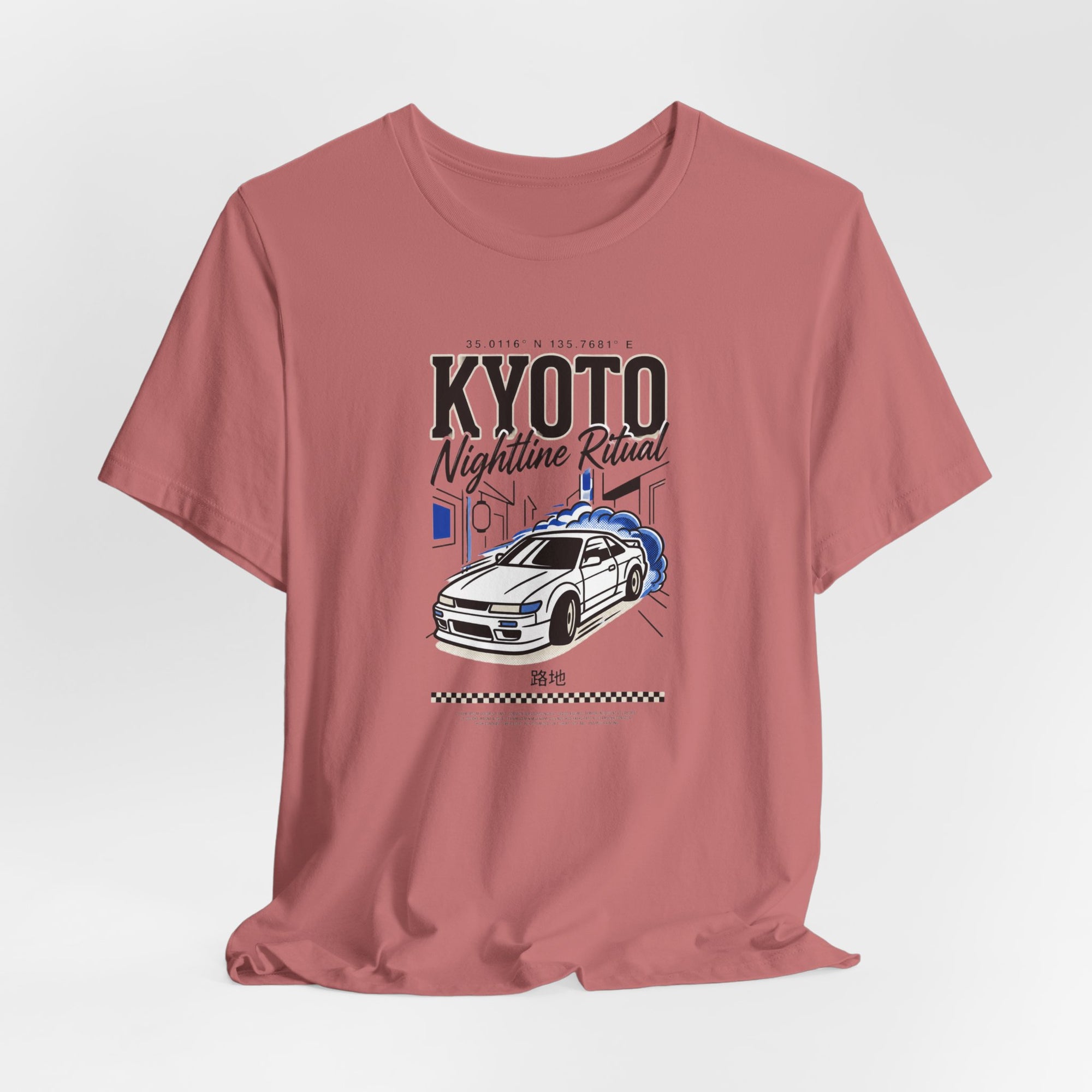 Kyoto Nighttime Ritual Drift Car T-Shirt
