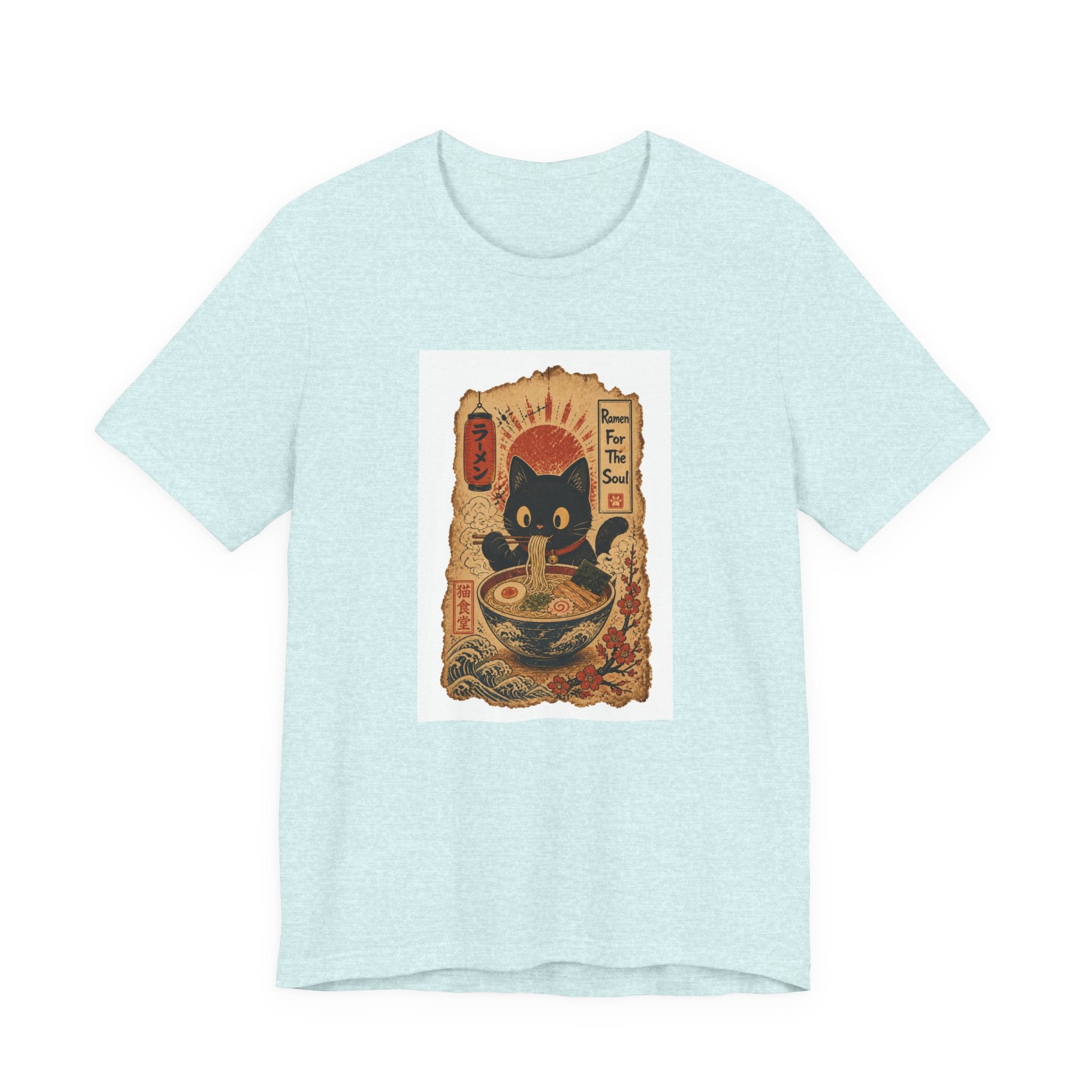 Ramen Cat - Streetwear T-Shirt