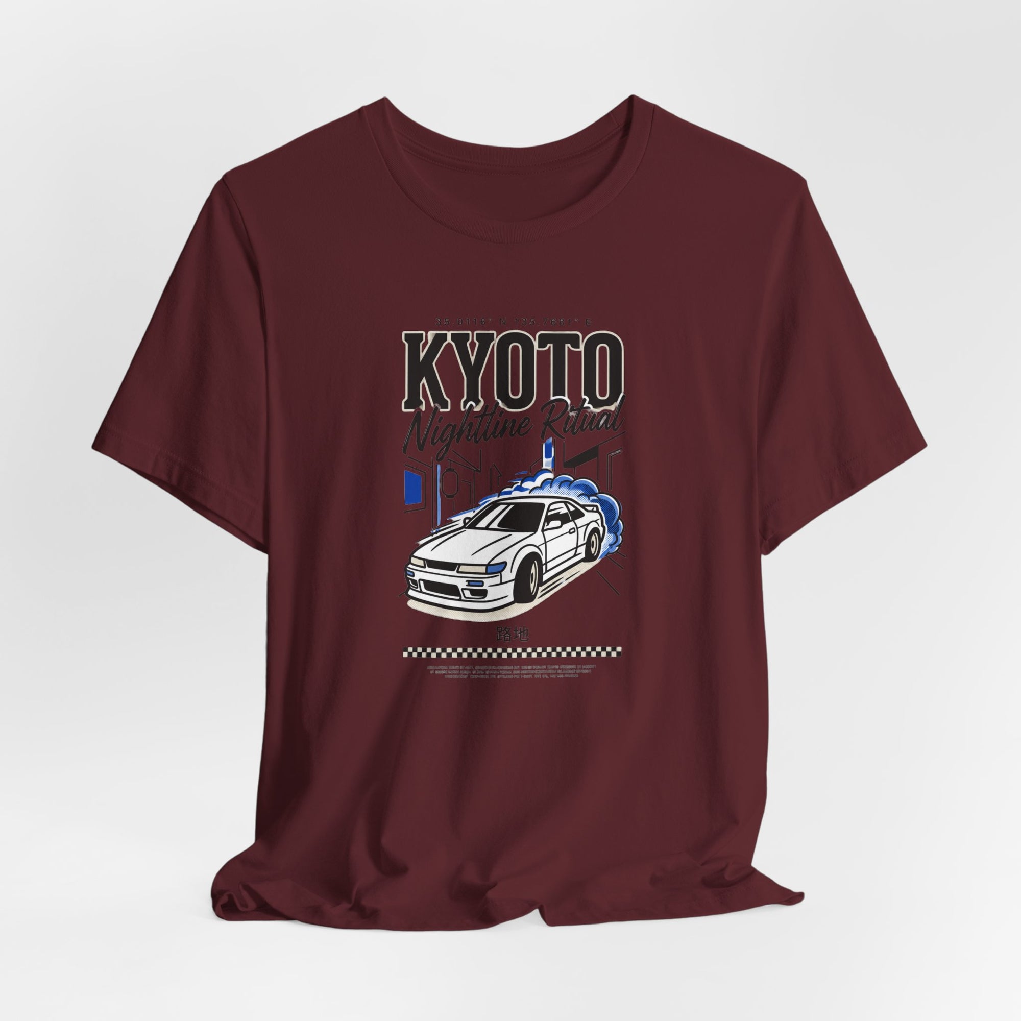 Kyoto Nighttime Ritual Drift Car T-Shirt